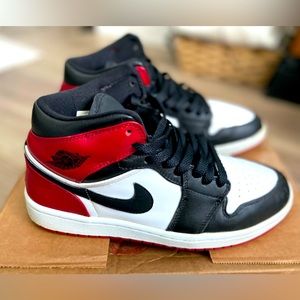 Jordan 1 “old love” retro / size 8 men / Red, black, white